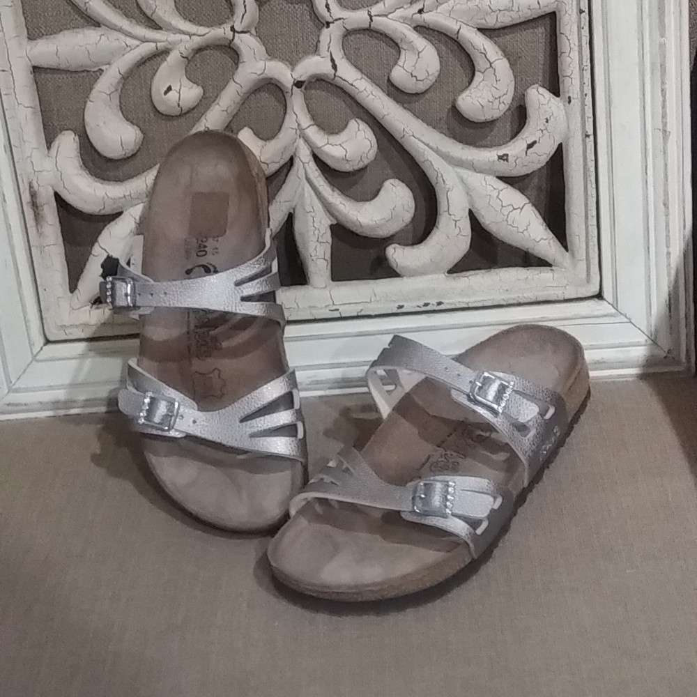 Gold with Rhinestones Birki's